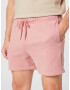 HOLLISTER Pantaloni roz pal / alb - Pled.ro