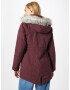 HOLLISTER Parka de primăvară-toamnă roșu burgundy - Pled.ro