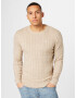 HOLLISTER Pulover maro cappuccino - Pled.ro