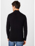 HOLLISTER Pulover negru / alb - Pled.ro