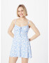 HOLLISTER Rochie albastru / albastru deschis / alb - Pled.ro