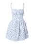 HOLLISTER Rochie albastru / albastru deschis / gri - Pled.ro