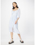 HOLLISTER Rochie albastru deschis / alb - Pled.ro