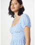 HOLLISTER Rochie albastru deschis / alb - Pled.ro