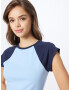 HOLLISTER Rochie bleumarin / albastru deschis - Pled.ro