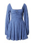 HOLLISTER Rochie 'CHASE' albastru - Pled.ro