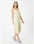 HOLLISTER Rochie de vară albastru / albastru deschis / galben pastel - Pled.ro