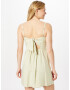 HOLLISTER Rochie de vară 'APAC' verde pastel / alb - Pled.ro