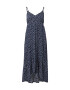 HOLLISTER Rochie de vară bleumarin / alb - Pled.ro