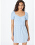 HOLLISTER Rochie de vară 'EMEA' albastru / albastru deschis / alb murdar - Pled.ro