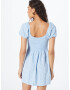 HOLLISTER Rochie de vară 'EMEA' albastru / albastru deschis / alb murdar - Pled.ro