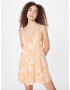 HOLLISTER Rochie de vară 'EMEA' mov liliachiu / portocaliu piersică / portocaliu deschis / alb - Pled.ro