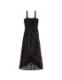 HOLLISTER Rochie de vară negru / alb - Pled.ro