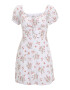 HOLLISTER Rochie de vară verde pastel / rosé / alb - Pled.ro