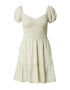 HOLLISTER Rochie de vară verde / verde pastel / alb - Pled.ro