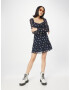 HOLLISTER Rochie 'EMEA' crem / albastru închis / oliv - Pled.ro