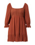 HOLLISTER Rochie 'EMEA' maro - Pled.ro