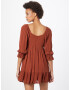 HOLLISTER Rochie 'EMEA' maro - Pled.ro