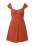 HOLLISTER Rochie 'EMEA' maro ruginiu - Pled.ro