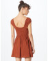 HOLLISTER Rochie 'EMEA' maro ruginiu - Pled.ro