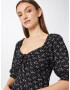 HOLLISTER Rochie negru / alb - Pled.ro