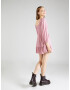 HOLLISTER Rochie rosé / alb - Pled.ro