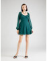 HOLLISTER Rochie 'SWEETHEART' albastru închis / verde închis - Pled.ro