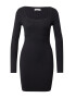 HOLLISTER Rochie tricotat negru - Pled.ro