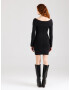 HOLLISTER Rochie tricotat negru - Pled.ro