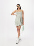 HOLLISTER Rochie verde / verde pastel / alb - Pled.ro