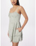 HOLLISTER Rochie verde / verde pastel / alb - Pled.ro