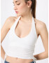 HOLLISTER Top alb - Pled.ro