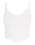 HOLLISTER Top alb - Pled.ro