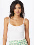 HOLLISTER Top alb - Pled.ro