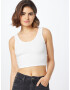 HOLLISTER Top alb - Pled.ro