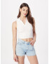 HOLLISTER Top alb - Pled.ro