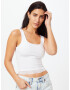 HOLLISTER Top alb - Pled.ro