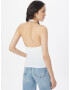 HOLLISTER Top alb - Pled.ro