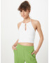 HOLLISTER Top alb - Pled.ro