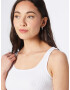 HOLLISTER Top alb - Pled.ro