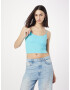 HOLLISTER Top albastru aqua - Pled.ro