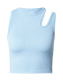 HOLLISTER Top albastru deschis - Pled.ro