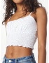 HOLLISTER Top albastru deschis / alb - Pled.ro