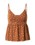 HOLLISTER Top bej / maro caramel / maro deschis - Pled.ro