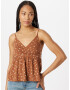 HOLLISTER Top bej / maro caramel / maro deschis - Pled.ro