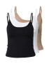 HOLLISTER Top bej / negru / alb - Pled.ro