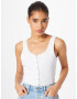 HOLLISTER Top bleumarin / alb - Pled.ro