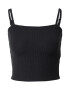 HOLLISTER Top brodat negru - Pled.ro