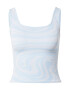 HOLLISTER Top crem / albastru deschis - Pled.ro