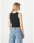 HOLLISTER Top gri deschis / negru - Pled.ro